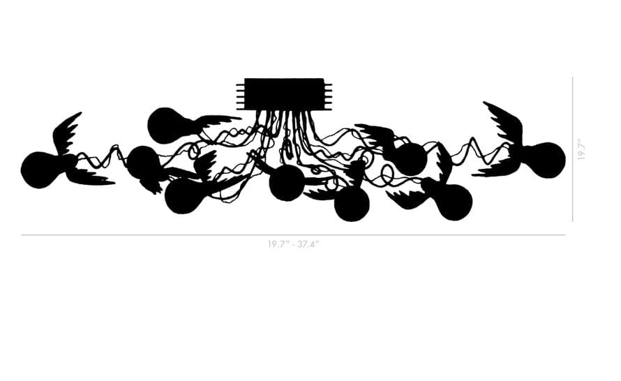 Birdie's Nest Ceiling Lamp – thumbnail image #3