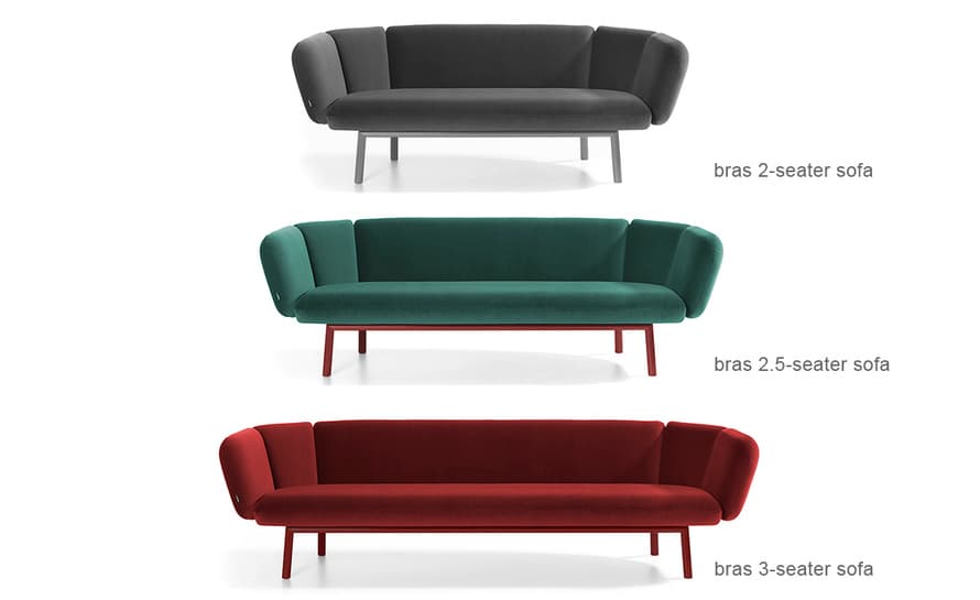 bras 2 seat sofa – thumbnail image #4