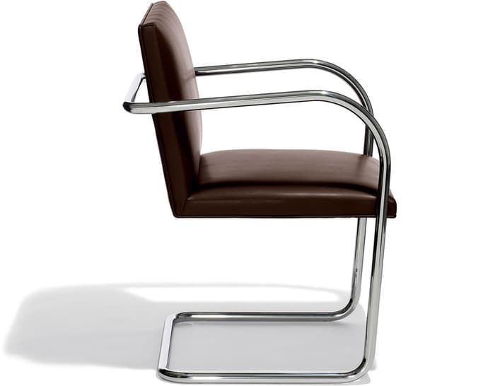 brno chair with tubular steel frame – thumbnail image #3