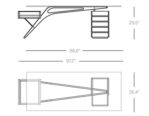 carlo mollino cavour desk – thumbnail image #4