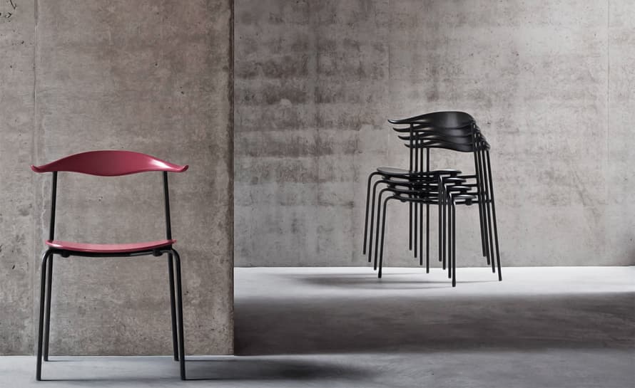 Hans Wegner CH88T Stacking Chair – thumbnail image #12