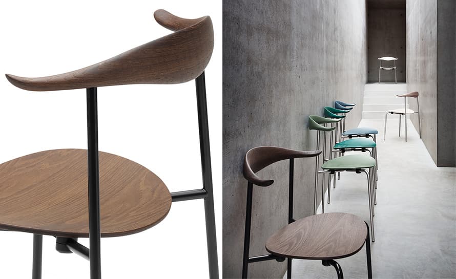 Hans Wegner CH88T Stacking Chair – thumbnail image #4