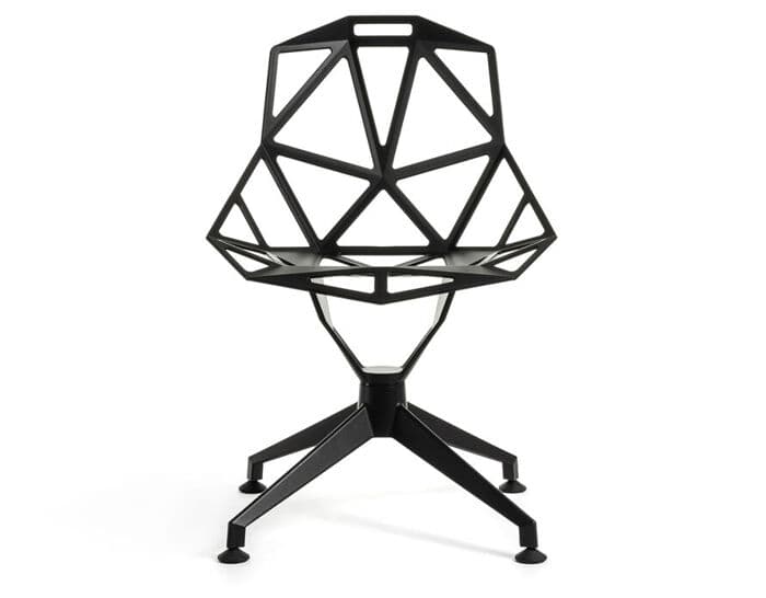 Chair_One with 4 star swivel base – thumbnail image #1