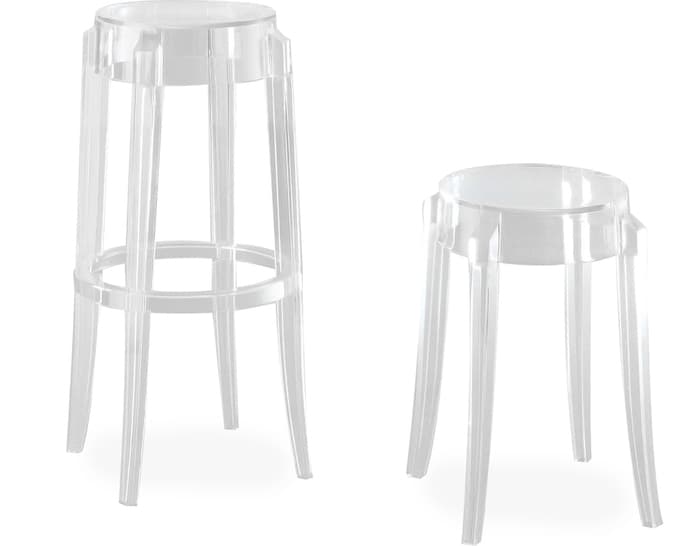 charles ghost stool 2 pack – thumbnail image #1