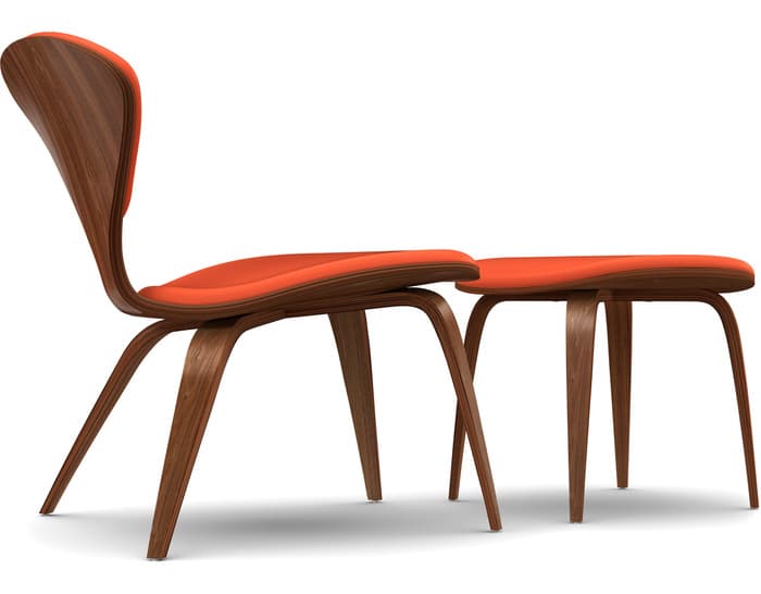 cherner lounge side chair & ottoman – thumbnail image #2
