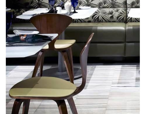 cherner side chair with upholstered seat – thumbnail image #3