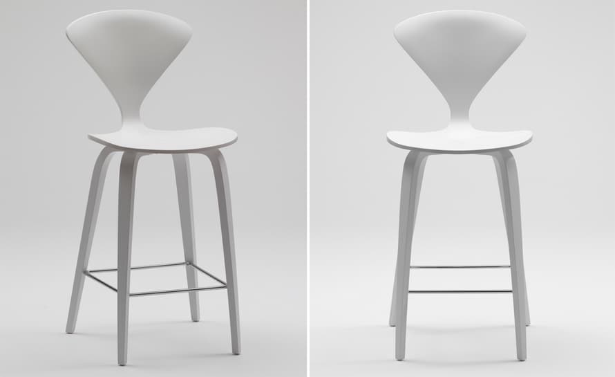 cherner wood leg stool – thumbnail image #5