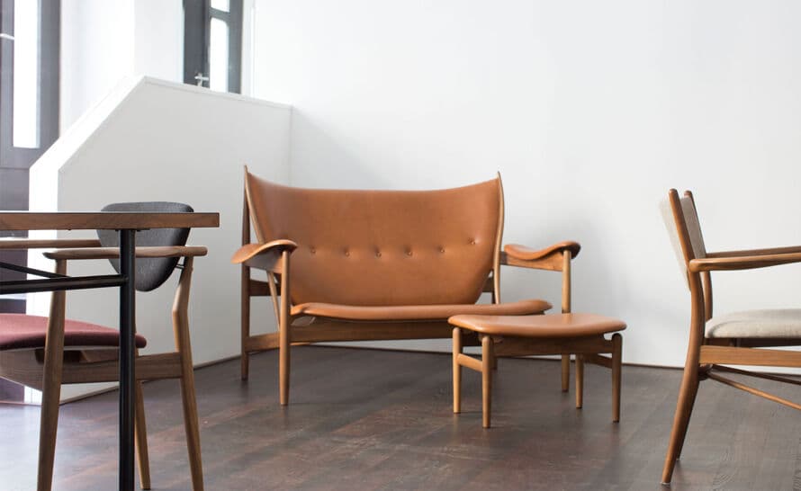 Finn Juhl Chieftain Footstool – thumbnail image #3