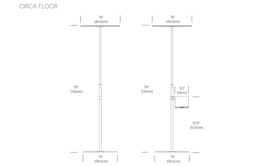 circa led floor lamp – thumbnail image #5