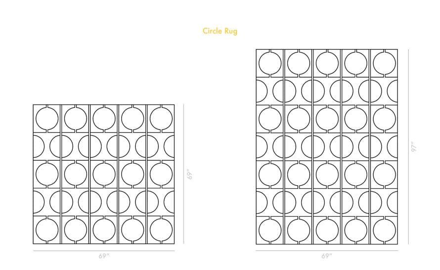 Circle Rug Undyed – thumbnail image #9