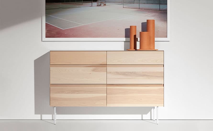 clad 6 drawer dresser – thumbnail image #9