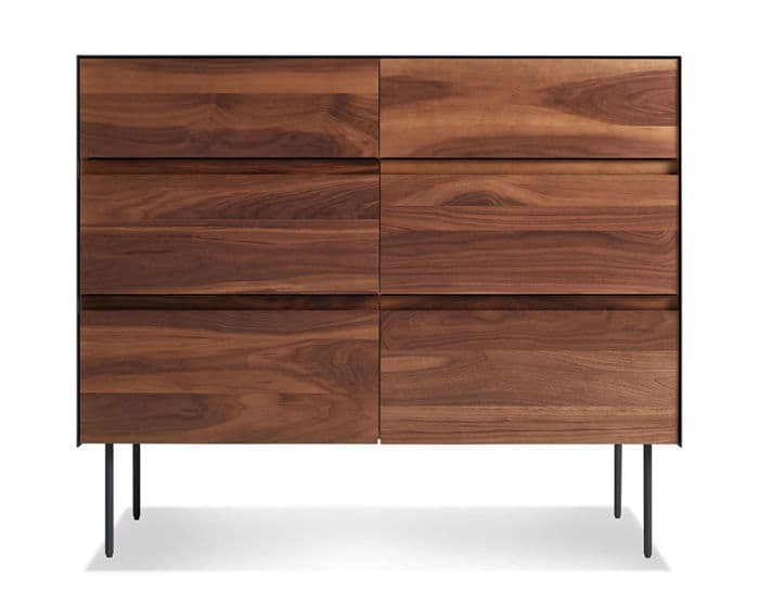 clad 6 drawer dresser – thumbnail image #3