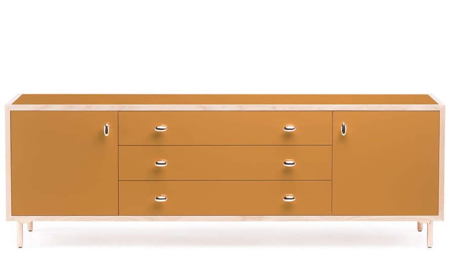 classon 2 door 3 drawer sideboard 052j – thumbnail image #1