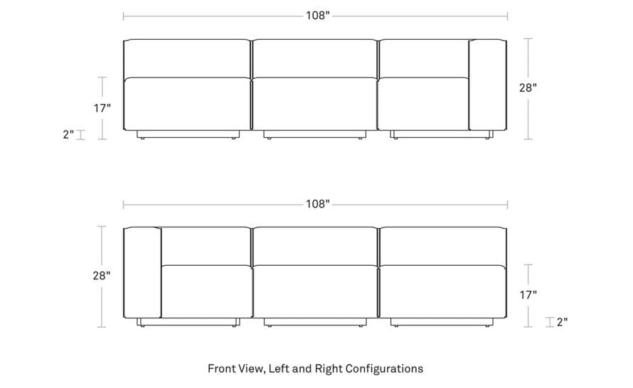 cleon medium sectional sofa – thumbnail image #10