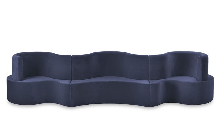 panton cloverleaf 2 unit 1 extension sofa – thumbnail image #2