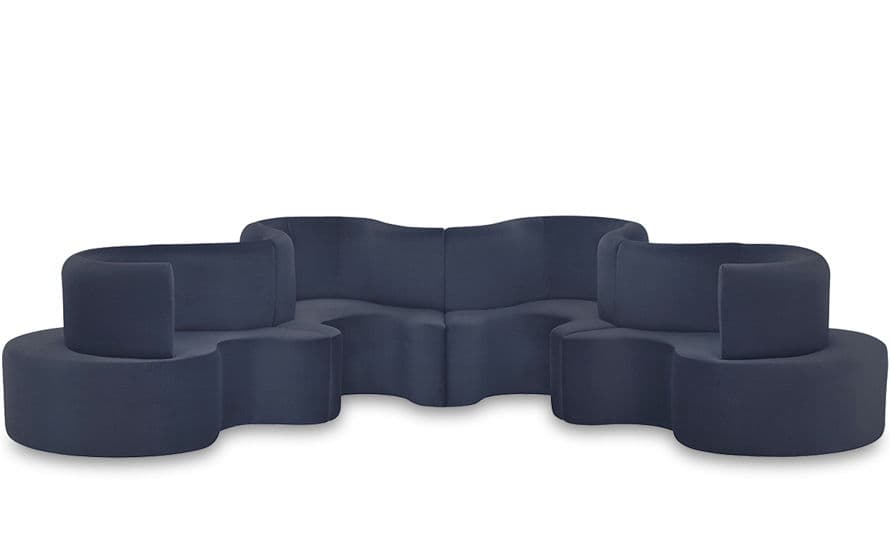 panton cloverleaf 4 unit sofa – thumbnail image #1