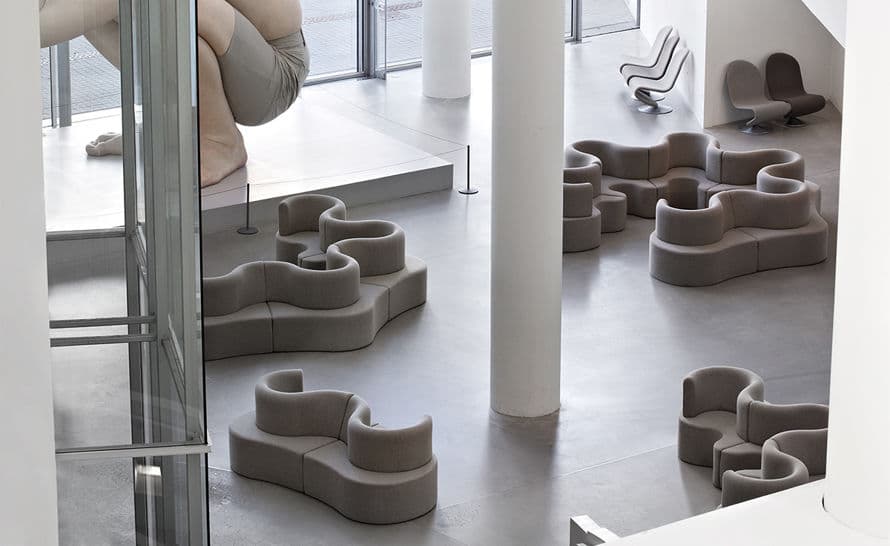 panton cloverleaf 4 unit sofa – thumbnail image #4