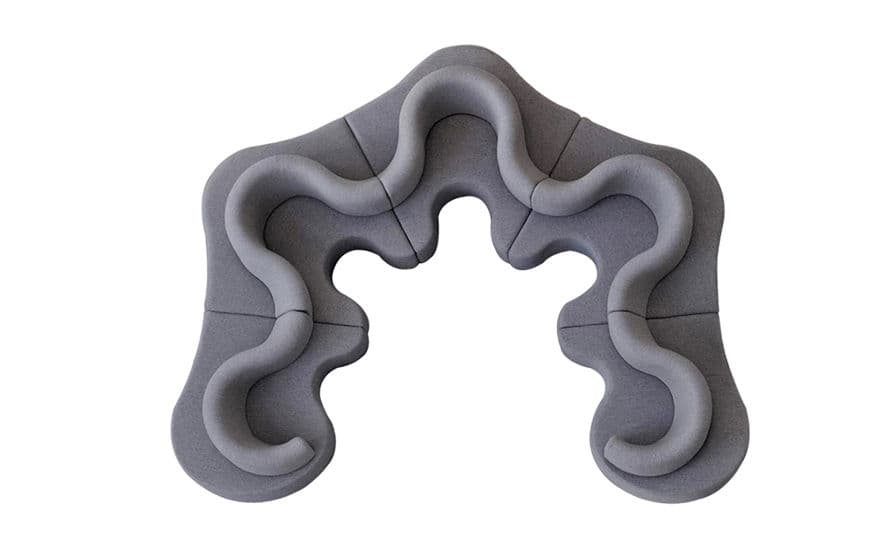 panton cloverleaf 5 unit sofa – thumbnail image #2