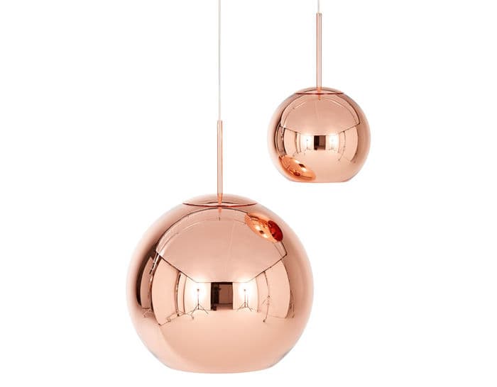 copper shade pendant light – thumbnail image #2