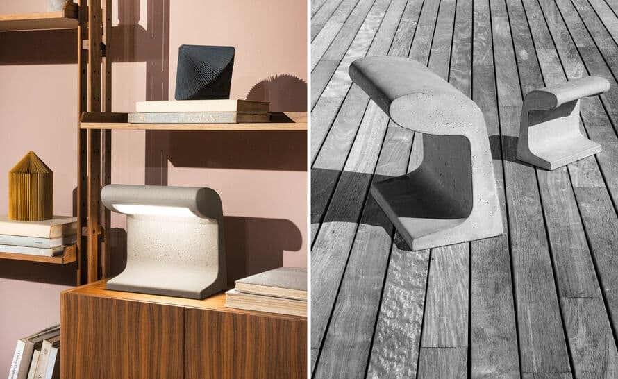 corbusier borne beton lamp – thumbnail image #4