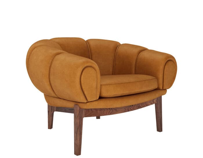 croissant lounge chair – thumbnail image #2