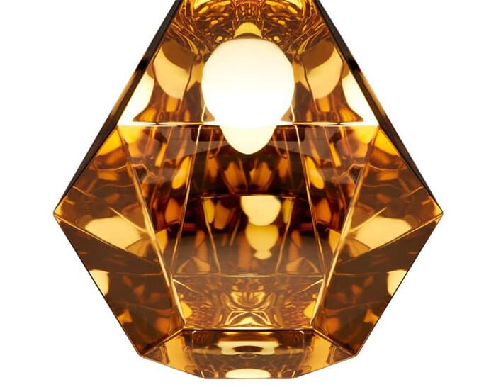 cut tall gold suspension lamp – thumbnail image #4