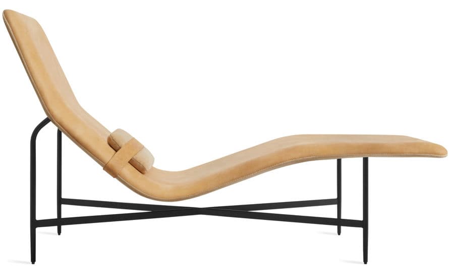 deep thoughts leather chaise lounge – thumbnail image #5