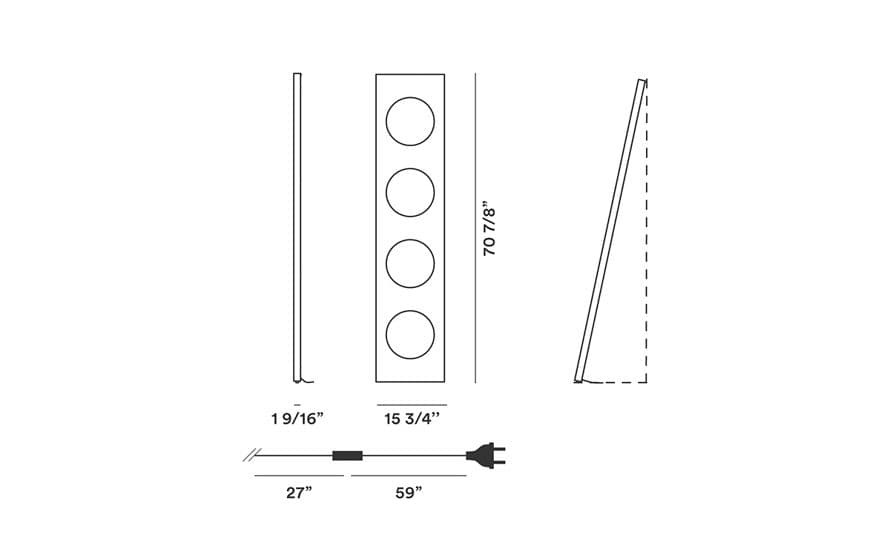 dolmen floor lamp – thumbnail image #3