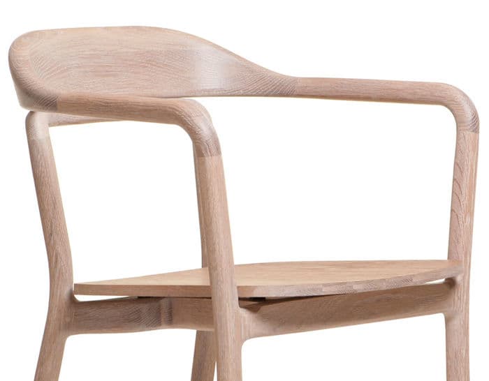 duet chair with timber seat 753 – thumbnail image #2