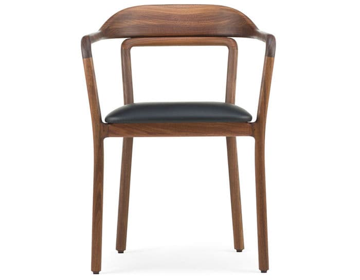 duet chair with upholstered seat 753s – thumbnail image #1