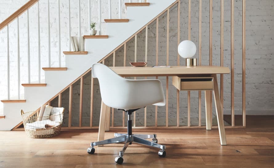 eames armchair with task base – thumbnail image #5