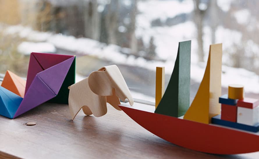 Miniature Eames Plywood Elephant – thumbnail image #4