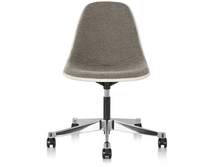 eames upholstered side chair with task base – thumbnail image #1