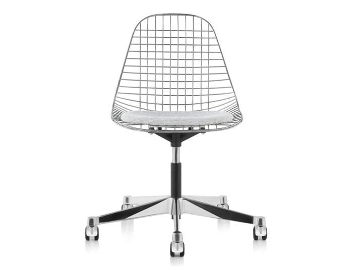 eames wire side chair with task base – thumbnail image #2