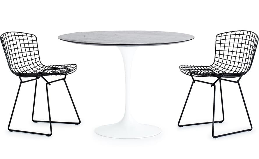 saarinen outdoor round dining table – thumbnail image #4