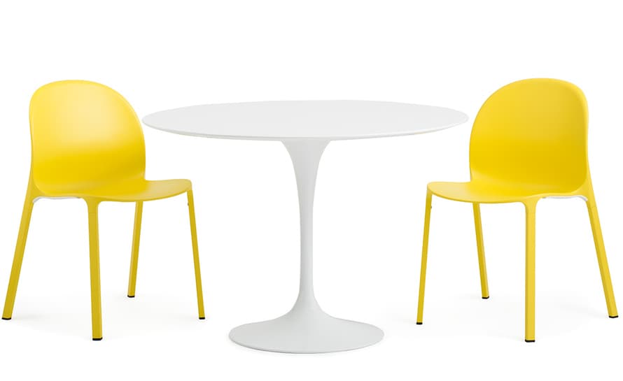 saarinen outdoor round dining table – thumbnail image #7