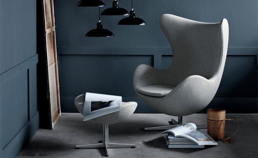 egg chair & ottoman – thumbnail image #3