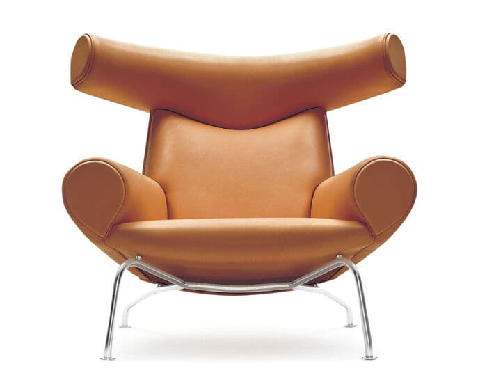hans wegner ej100 ox chair – thumbnail image #1