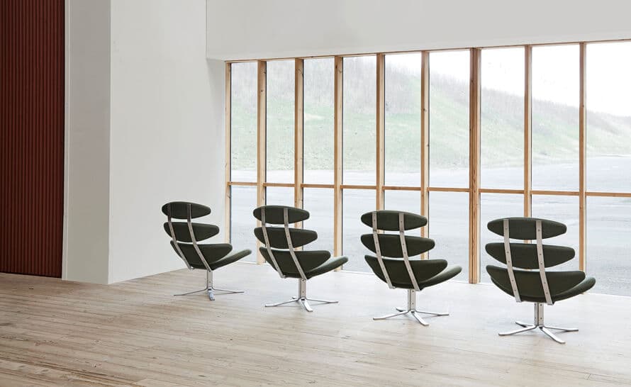 poul volther ej5 corona metal frame chair – thumbnail image #10