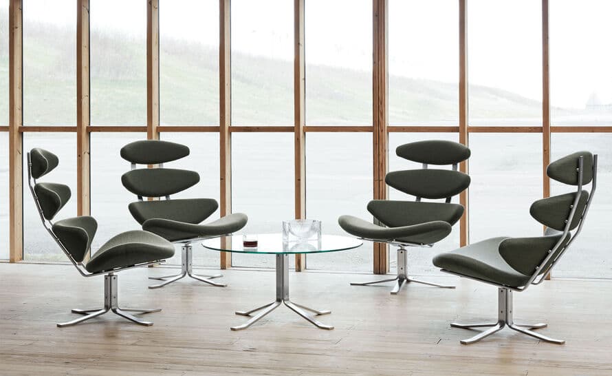 poul volther ej5 corona metal frame chair – thumbnail image #9