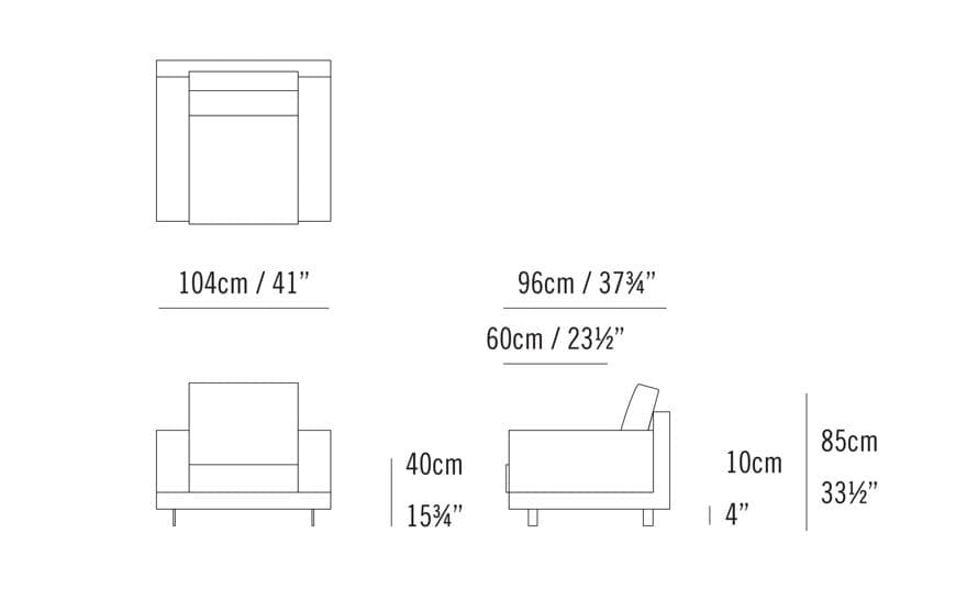 elle standard armchair – thumbnail image #10