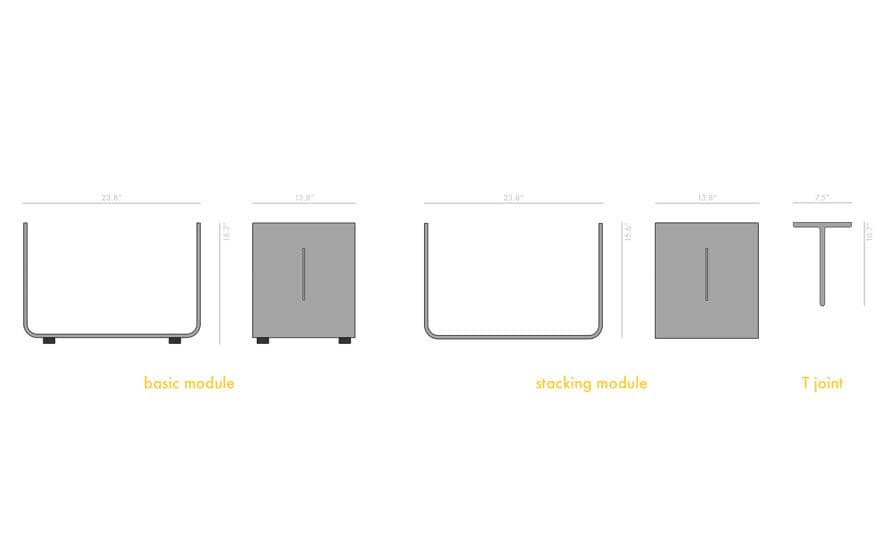 Elysée Modular Shelving System – thumbnail image #11