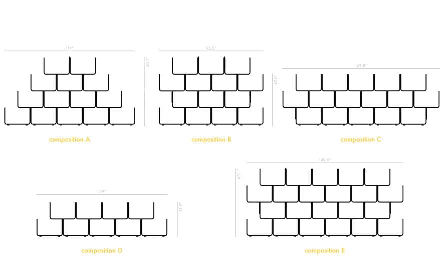 Elysée Modular Shelving System – thumbnail image #12