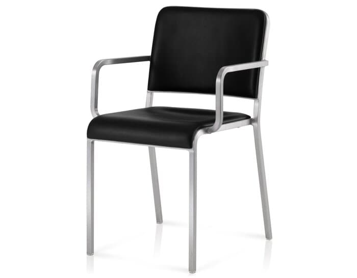emeco 20-06 armchair fully upholstered – thumbnail image #1