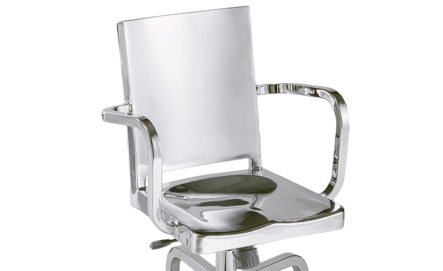 emeco hudson swivel armchair – thumbnail image #2