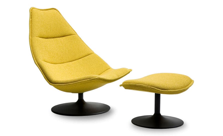 f585 lounge chair & ottoman – thumbnail image #1