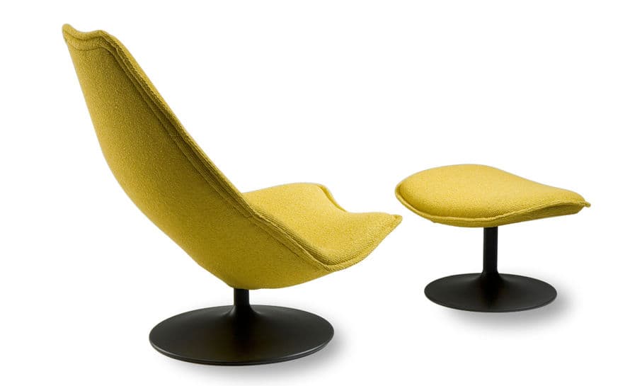 f585 lounge chair & ottoman – thumbnail image #2