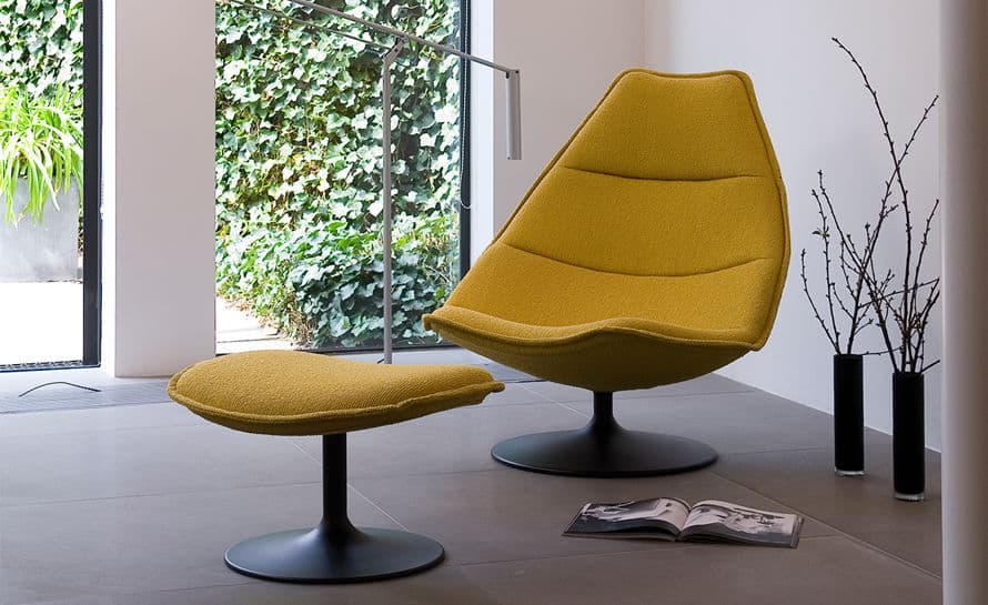 f585 lounge chair & ottoman – thumbnail image #3