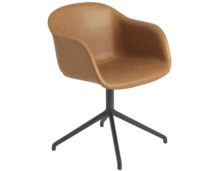fiber armchair with swivel base – thumbnail image #1