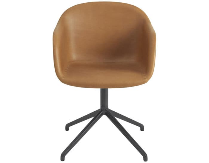 fiber armchair with swivel base – thumbnail image #2